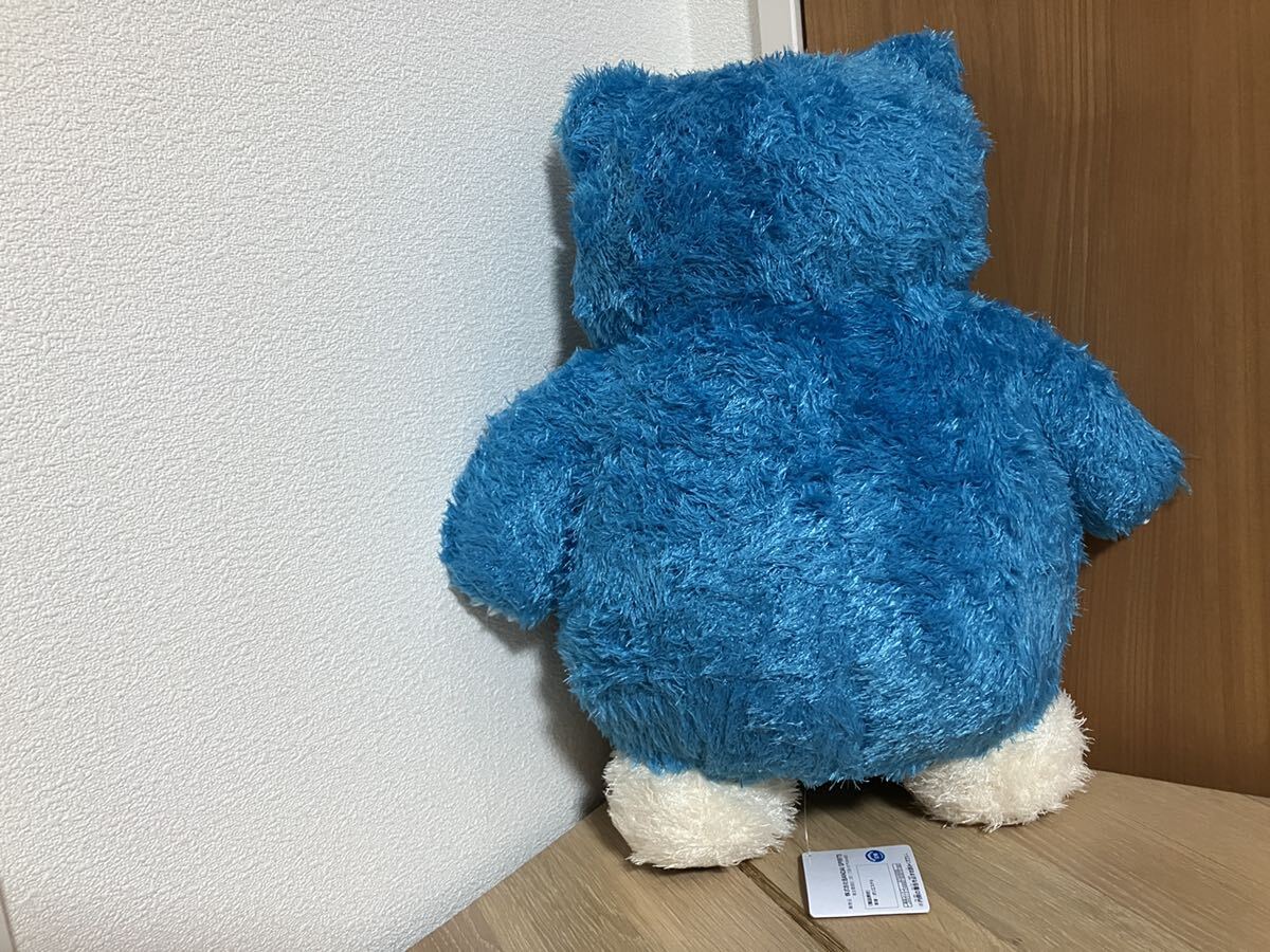 ★ポケットモンスター　めちゃもふぐっと　くつろぎタイム　ぬいぐるみ　カビゴン 　タグ付き　未使用★_画像4