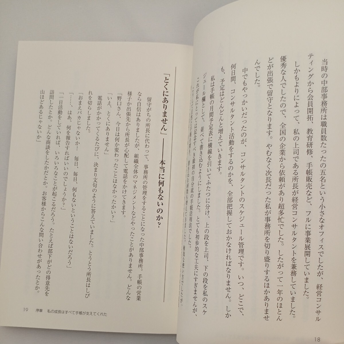 zaa-571♪能率手帳の流儀 野口 晴巳 (著) 日本能率協会マネジメントセンター (2007/10/10)_画像5