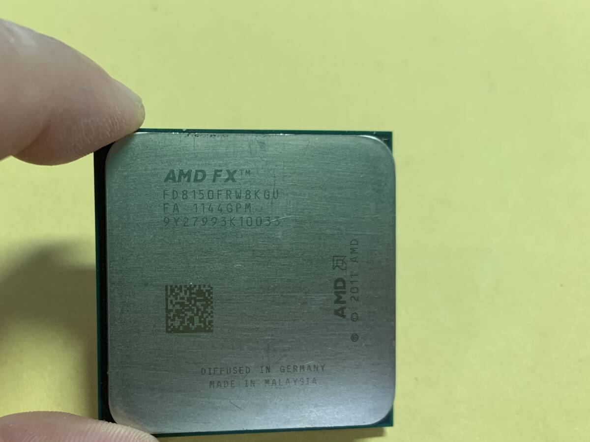 ３ ★中古品 AMD FX AMD CPU fd8150frw8kgu動作確認済み★の画像1
