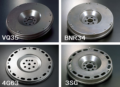 「ジュン/JUN AUTO」シビック/インテグラ(EF系/EG6/EK4/EK9-R,DC)B16A/B18C用軽量鍛造クロモリフライホイール_画像1