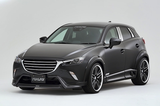 「トップライン/ARNAGE SUV」CX-3(DK5FW/DK5AW)用ドアパネルｘ左右_画像3