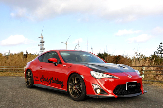 「ファーストモールディング」86(ZN6)/BRZ(ZC6)用トランクスポイラー(カーボン)_画像3