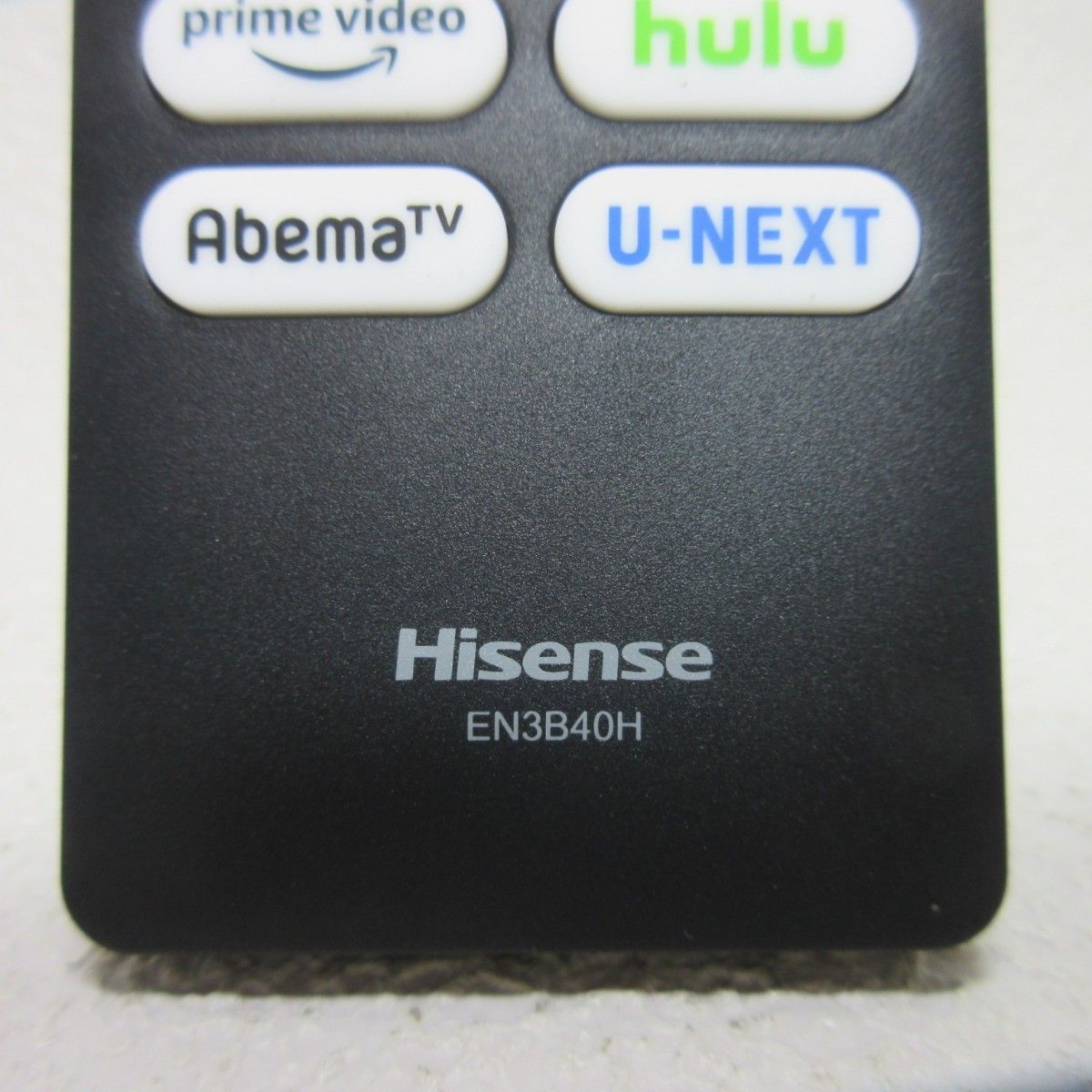 新品 Hisense （ハイセンス）テレビリモコン EN3B40H