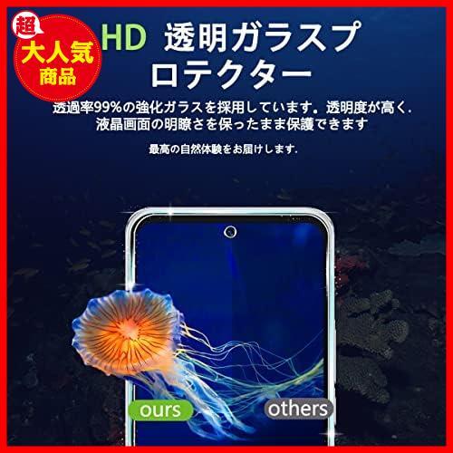 【◆！最安値！◇】 A202ZT III ガラスフィルム 5G + Libero カメラフィルム ZTE 【日本旭硝子 対応 硬度9H】 【2+2枚セット】_画像6