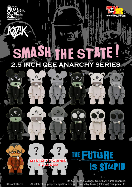 ■2.5インチ Kozik Anarchy series (フランク・コジック) 5個の画像1