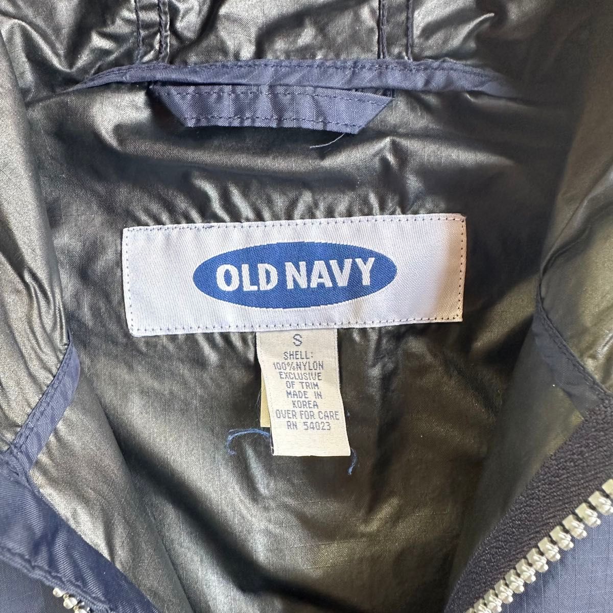 00s OLD NAVY アノラックパーカー ナイロンプルオーバー ハーフジップ　実寸L相当