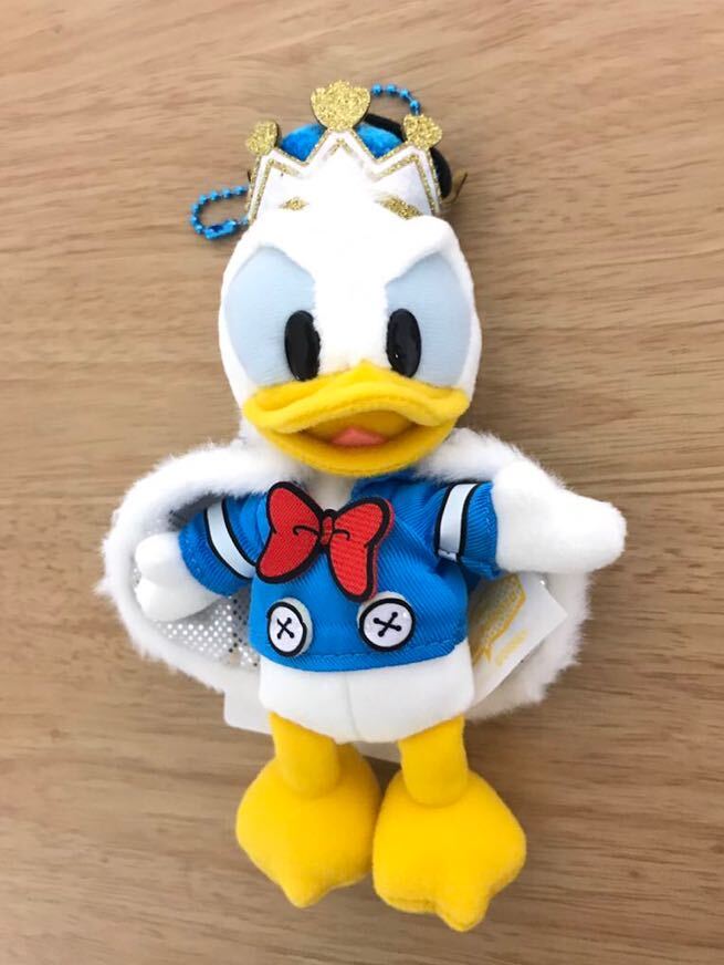 新品 ディズニー ドナルド パルパルーザ ぬいぐるみバッジ ぬいぐるみ ディズニーランド ファンダーランド ぬいば TDR クワッキーの画像1