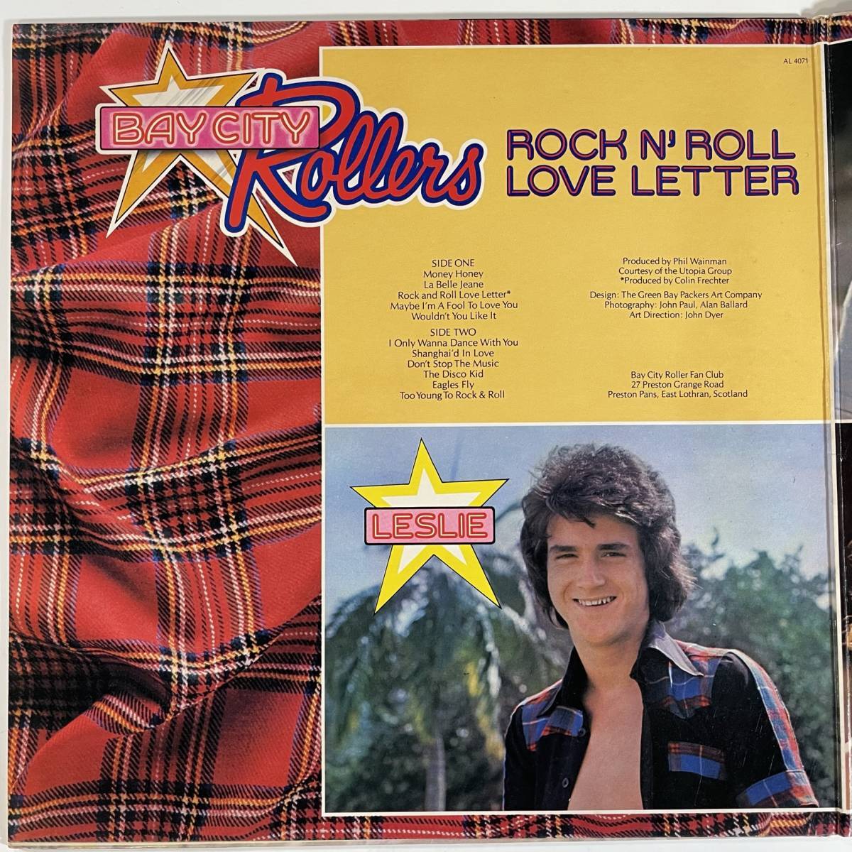 10422 【US盤★美盤】 Bay City Rollers/WOULDN'T YOU LIKE IT?_画像2