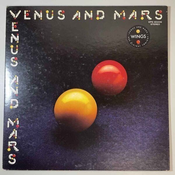 32261★美盤【日本盤】 Wings / Venus And Mars ・ポスター付属_画像1