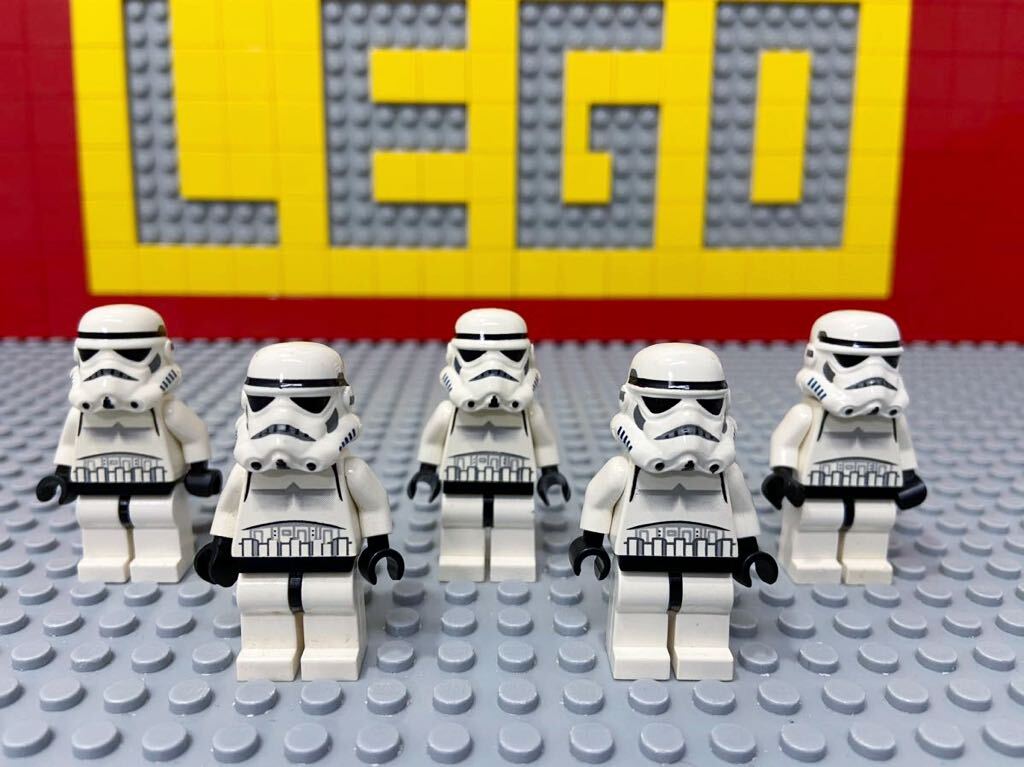 ☆スターウォーズ☆ レゴ ミニフィグ ストームトルーパー 帝国軍 兵士 LEGO 人形 C41526の画像1