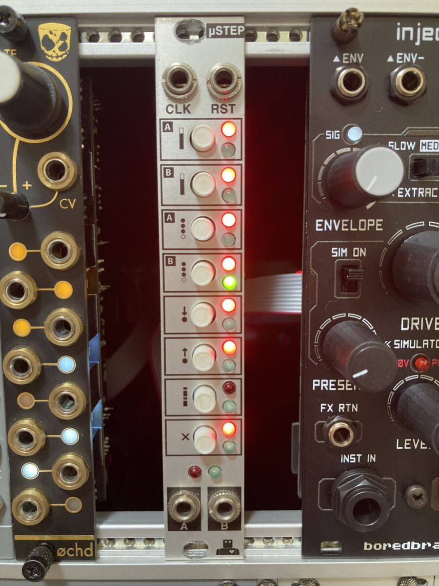 Intellijel uStep ゲートシーケンサー ユーロラック モジュラーシンセ makenoise doepfer WMD Qu-bit_画像1