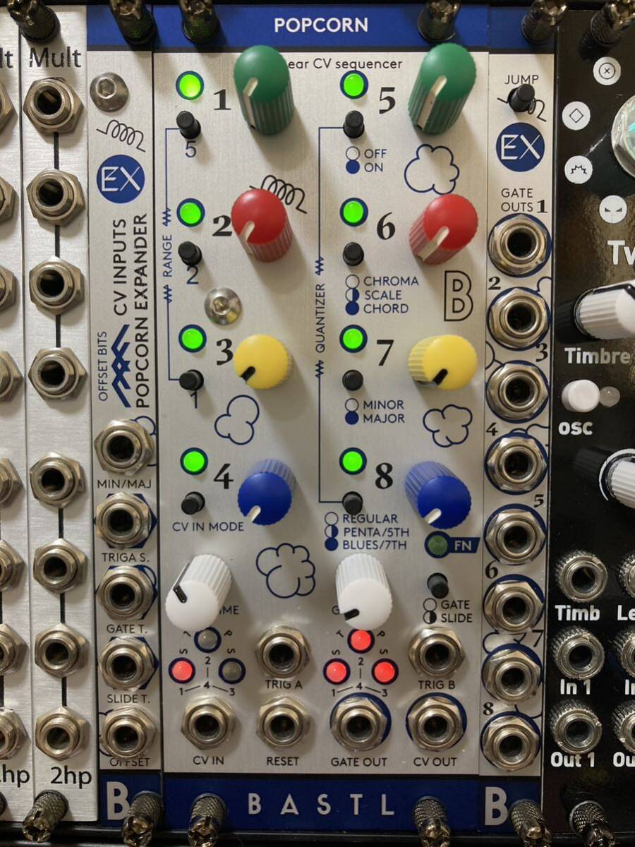 Bastle Instruments POPCORN BUNDLE ユーロラック モジュラーシンセ Mutable Verbos Instruo makenoise_画像1