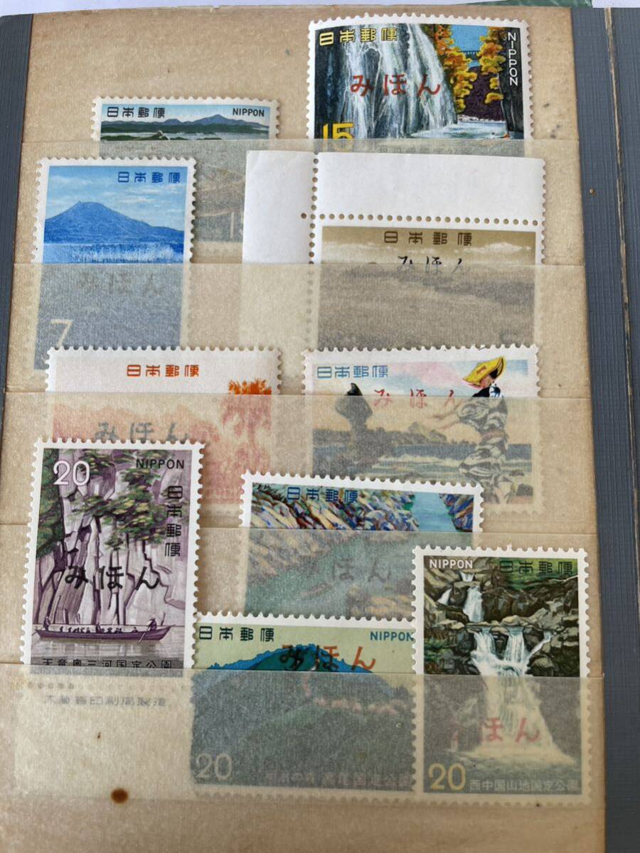 みほん切手 バラ切手 63枚 日本切手の画像2