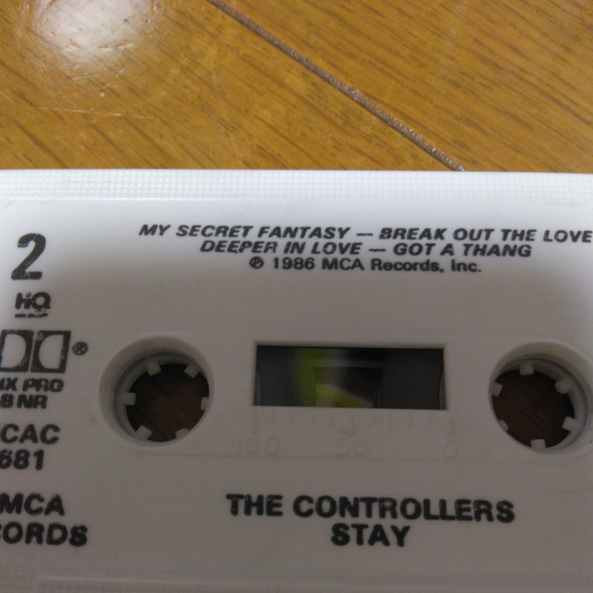 THE CONTROLLERS　STAY　カセットテープ　輸入盤_画像6