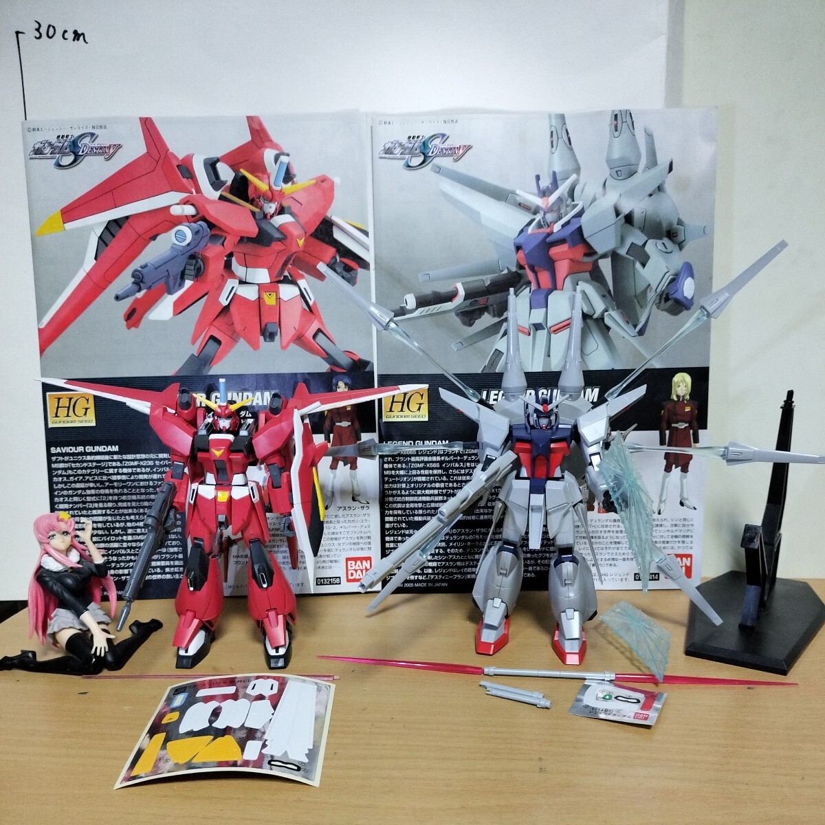 【2024福袋】 Yahoo!オークション - HG 1/144 レジェンドガンダム セイバー 完成品