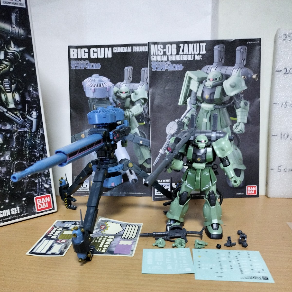 適当な価格 Yahoo!オークション - HGUC 1/144 サンダーボルト ビッグ・ガン 完成品