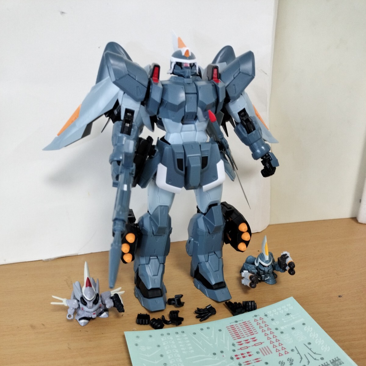 MG 1/100 モビルジン 完成品 SEED ザフト ミゲル・アイマン シグー・ディープアームズ フィギュア ガンプラ ジャンク ガンダム ガシャポン_迫力の武装、特徴的な機体