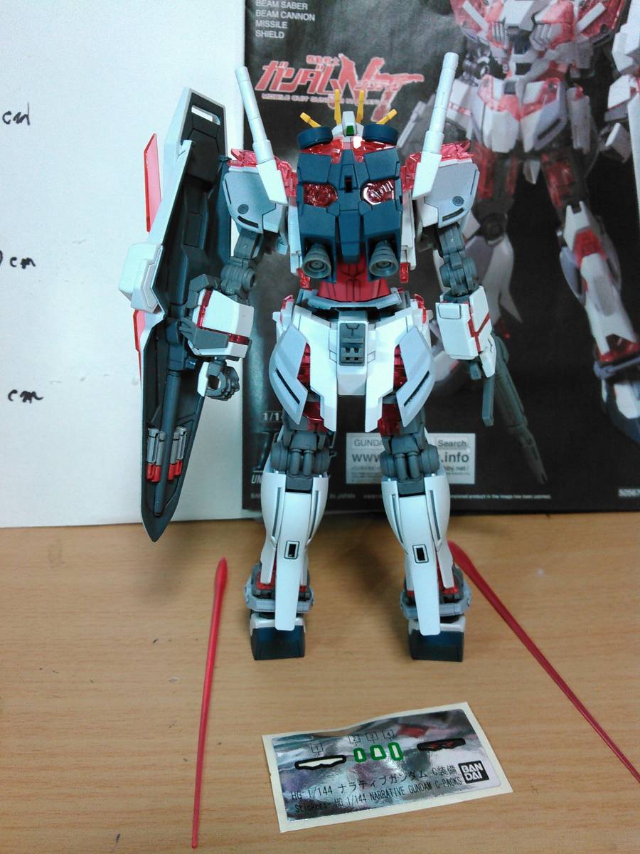 2024人気新作 HGUC 1/144 ヨナ 完成品 塗装 C装備 ナラティブガンダム 完成品