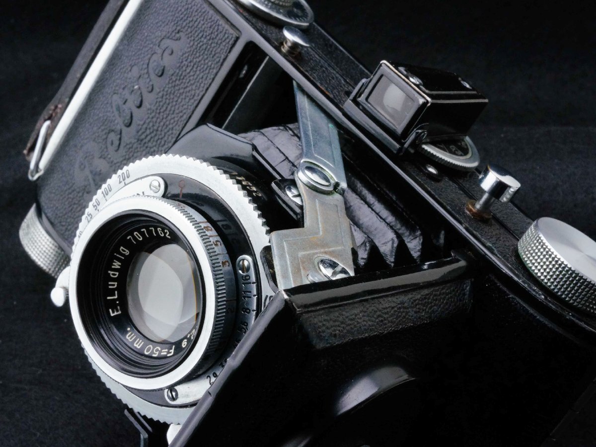 Balda Beltica E.Ludwig Meritar 50mm F2.9 35mm判の小型フォールディングカメラ!! 0521_画像1
