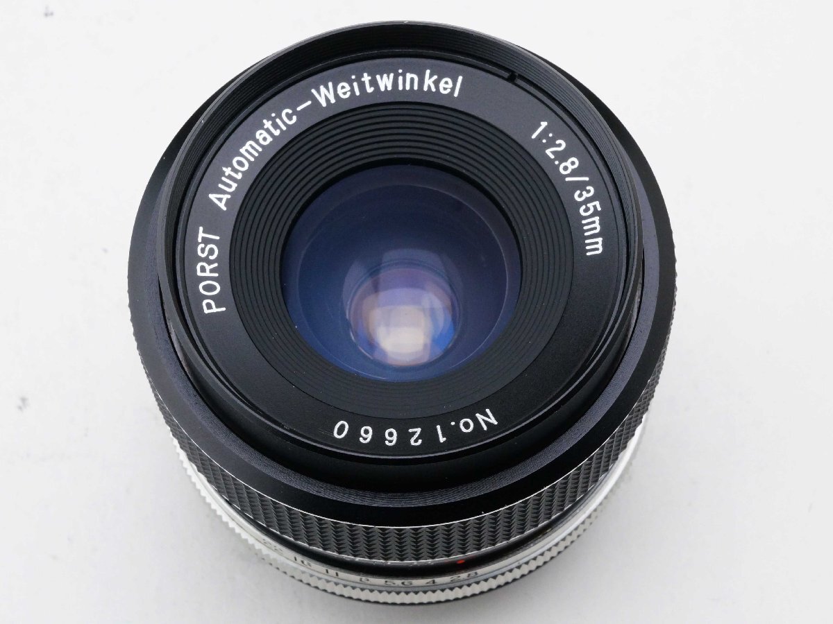 PORST ポルスト Automatic-Weitwinkel 35mm F2.8 !! M42 マウント 気候の良いドイツ直輸入品!! 0621_画像3