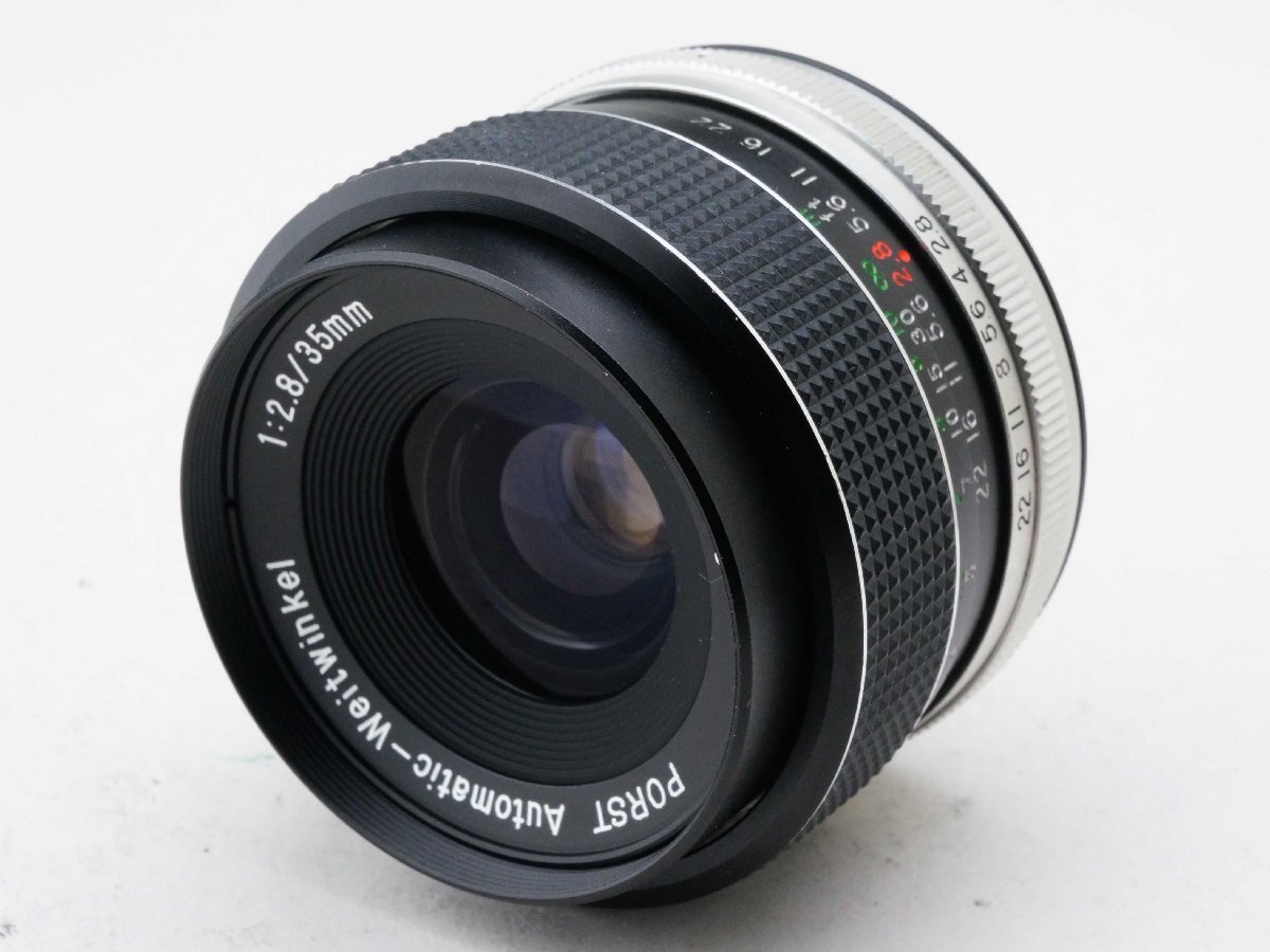 PORST ポルスト Automatic-Weitwinkel 35mm F2.8 !! M42 マウント 気候の良いドイツ直輸入品!! 0621_画像5