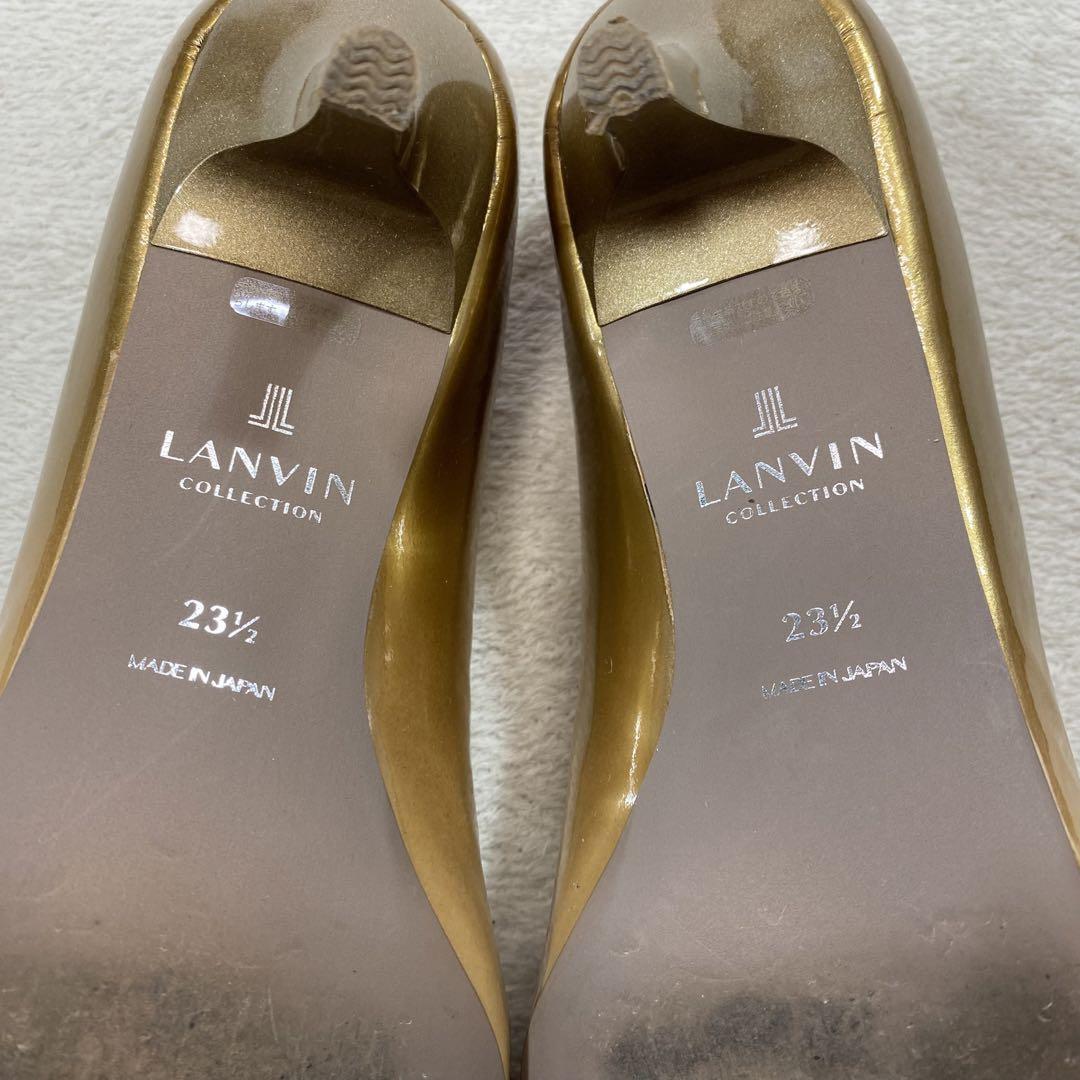 LANVIN ランバンコレクション グラデーション パンプス 23.5_画像8