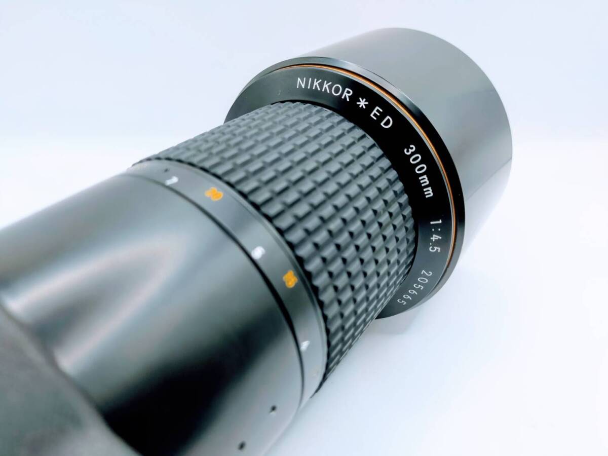 【極上品・希少】ニコン Nikon Nikkor ED 300ｍ ｆ4.5 ニコンマウント #94_画像4