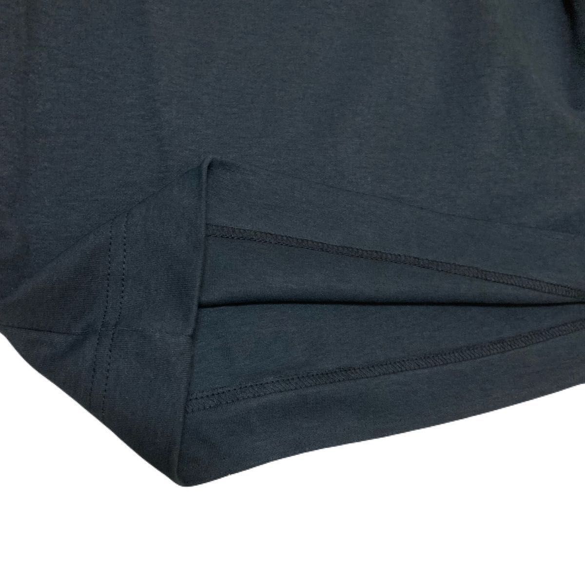 JSTUART バルーン袖カットソー 五分袖 Tシャツ トップス　黒