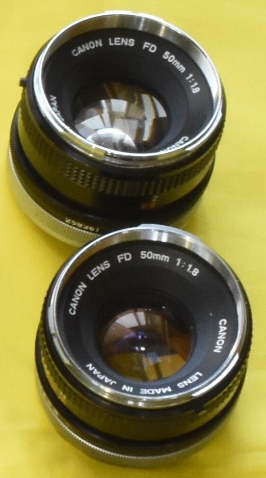 【ジャンクレンズ】CANON FD50F1.8＝１９ケ(S.C.1型＝12ケ、S.C.2型＝５ケ、無印＝２ケ）の画像4