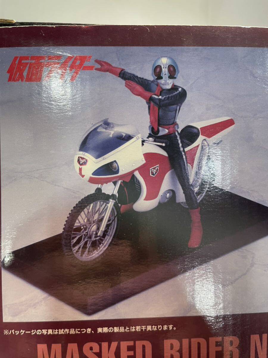 激レア新品未使用！ 仮面ライダー新2号 新サイクロン号 1/12 超ディティール 塗装済み完成品 ポリストーン 2005年_画像8