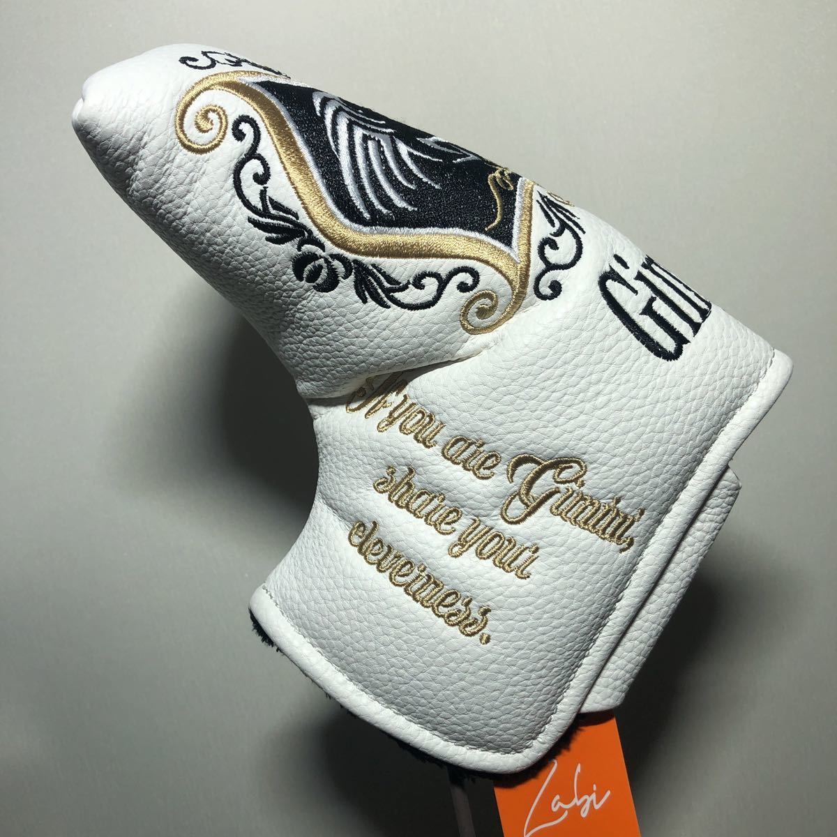 Zabi PUTTER COVER ザビ　ピン型マグネット式パターカバー　ZPC007536 Constellation Gemini 双子座　ふたご座_画像2