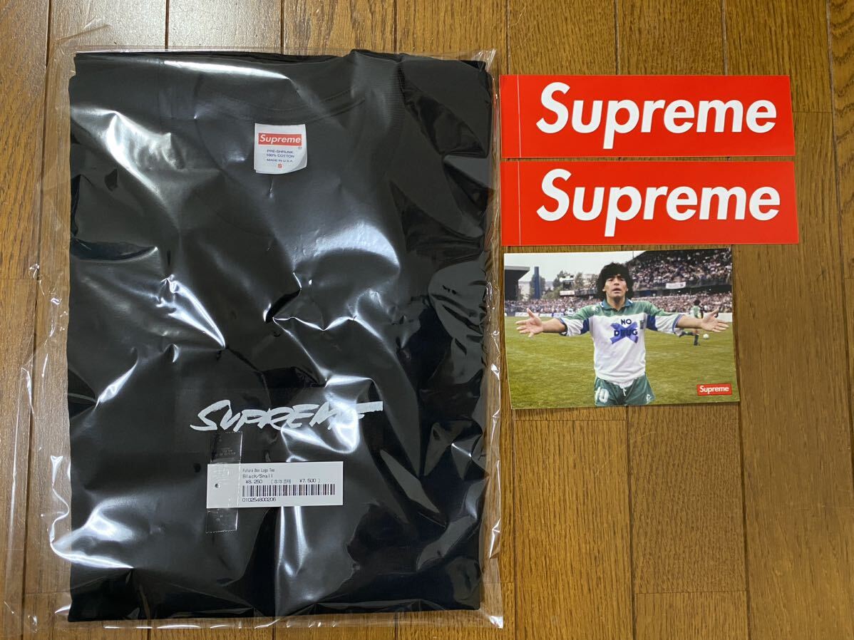 ★新品★ S Supreme Futura Box Logo Tee Black シュプリーム フューチュラ ボックス ロゴ Tシャツ ブラック Sサイズ 24ss Maradonaの画像1