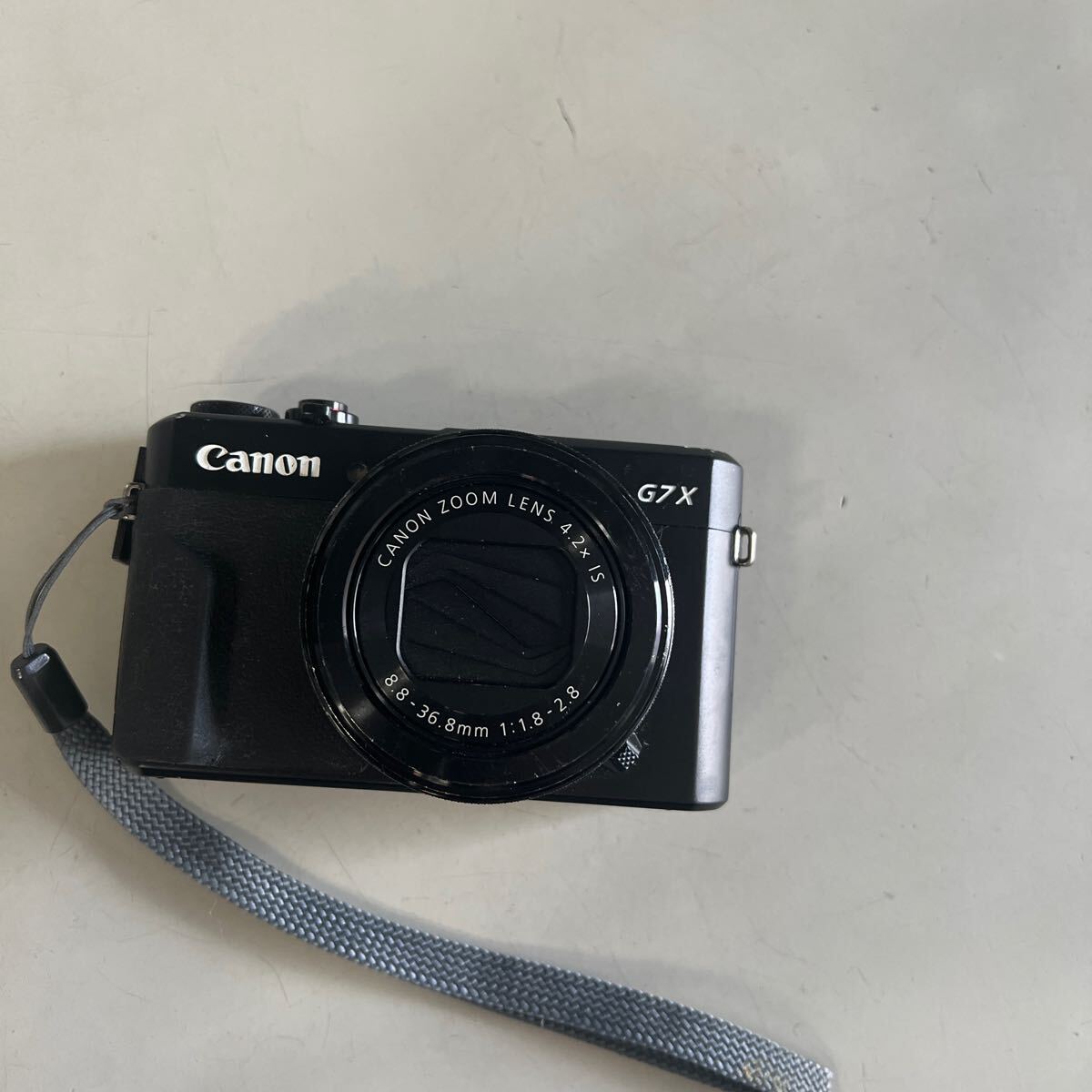 CANON PowerShot G7 X Mark II コンパクトデジタルカメラ 起動確認済み バッテリーなし