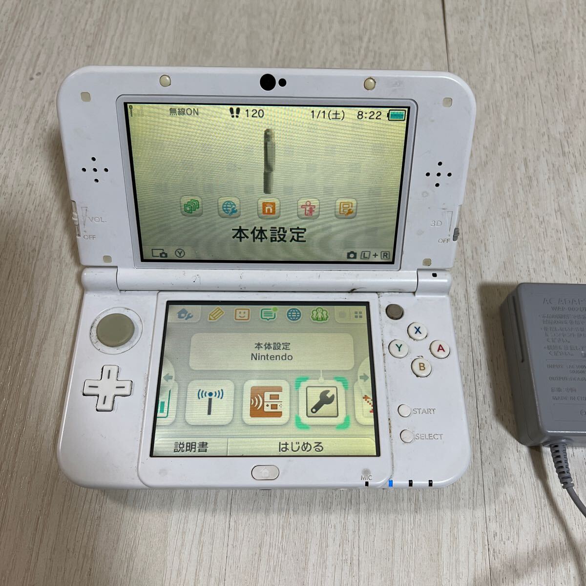 任天堂 Nintendo New 3DSLL 本体 動作品 初期化 