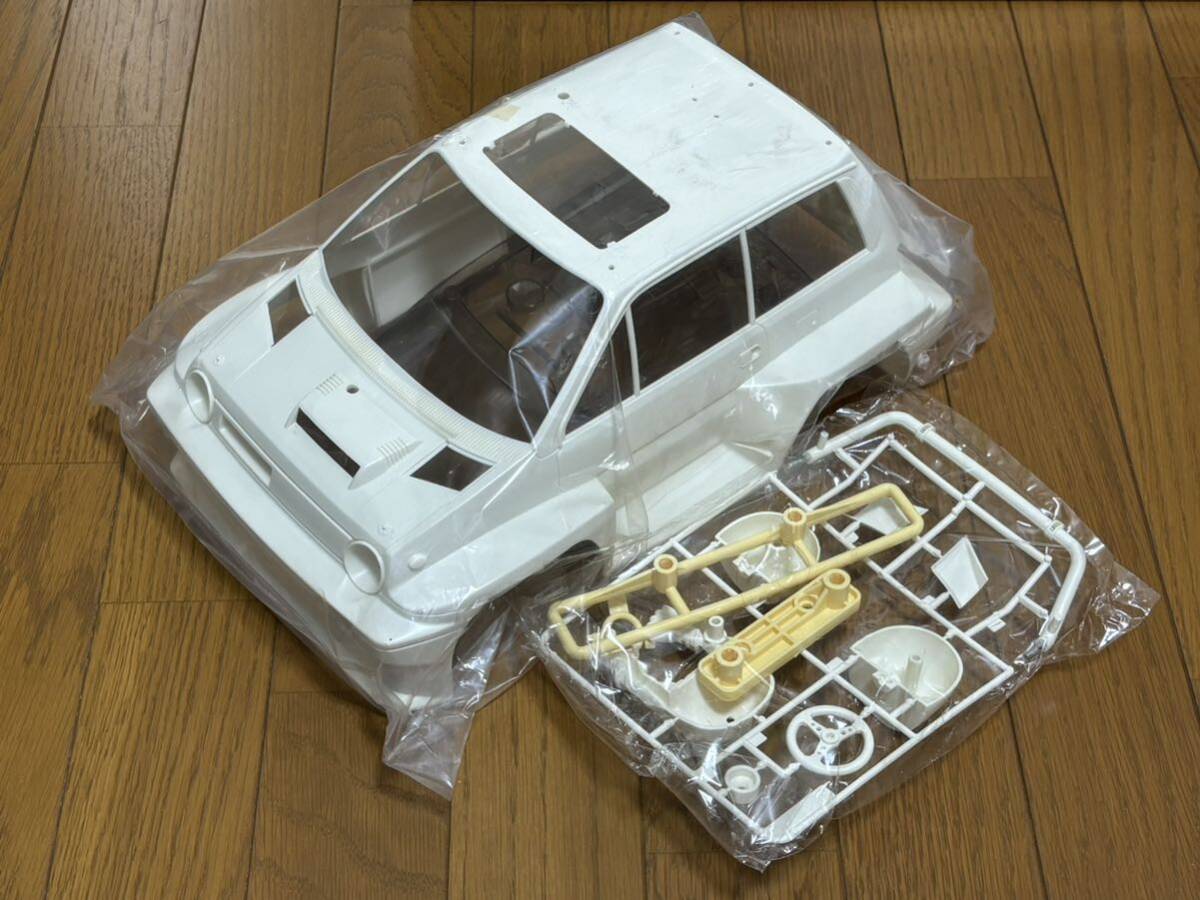 ◇タミヤ TAMIYA『シティターボ ウイリーレーサー 』未組立品　当時物 WILLY'S WHEELER HONDA CITY TURBO RACING_画像6