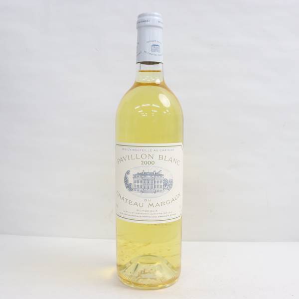 PAVILLON BLANC DU CHATEAU MARGAUX（パヴィヨンブラン デュ シャトーマルゴー）2000 14％ 750ml T24C310006_画像1