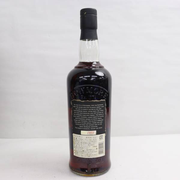 BLACK BOWMORE（ブラック ボウモア）42年 シェリーカスク 1964 40.5％ 700ml T24C260037の画像4