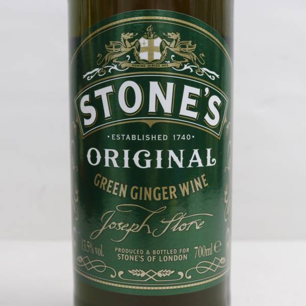 STONES（ストーンズ）オリジナル グリーン ジンジャー ワイン 13.5％ 700ml O24C080015の画像2