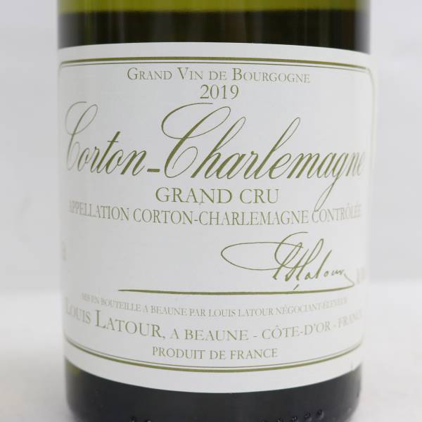 1円~LOUIS LATOUR（ルイ ラトゥール）コルトン シャルルマーニュ グランクリュ 2019 14% 750ml G24C290032_画像2