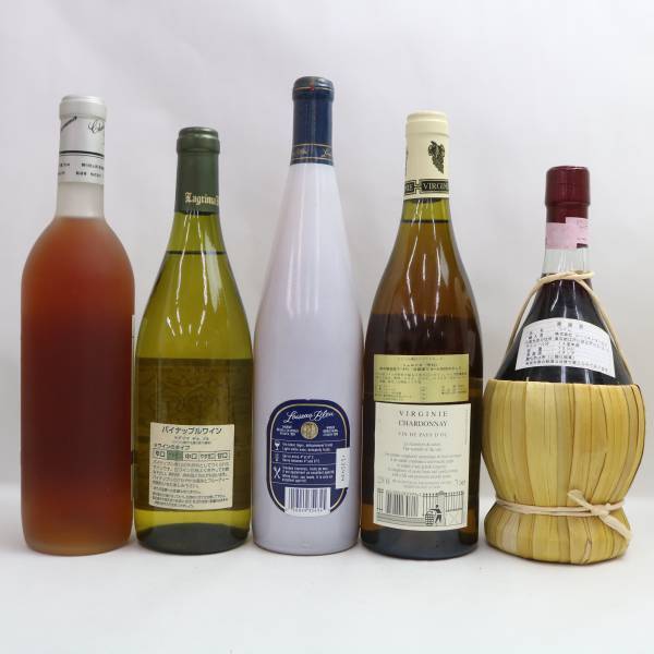 【5本セット】ワイン各種（ヴィルジニー シャルドネ 1996 12.5％ 750ml 等）X24D080262の画像5