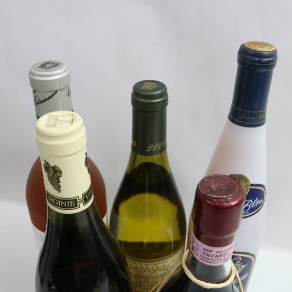 【5本セット】ワイン各種（ヴィルジニー シャルドネ 1996 12.5％ 750ml 等）X24D080262の画像4