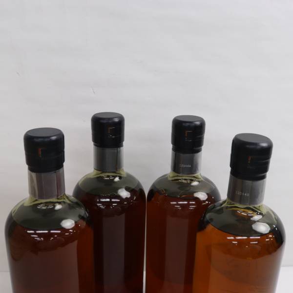 【4本セット】NIKKA（ニッカ）70th アニバーサリーセレクション 各種（余市 12年 58％ 700ml 等）T24B250043の画像4