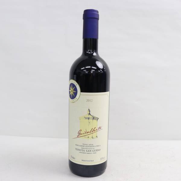 Tenuta San Guido（テヌータ サン グイド）グイダルベルト 2012 13.5％ 750ml O24D060030の画像1