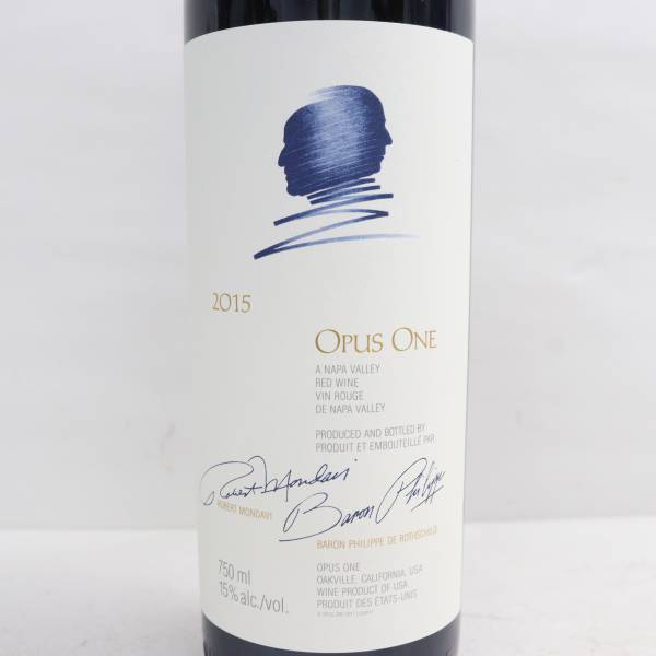 OPUS ONE（オーパスワン）2015 15％ 750ml O24D090010_画像2