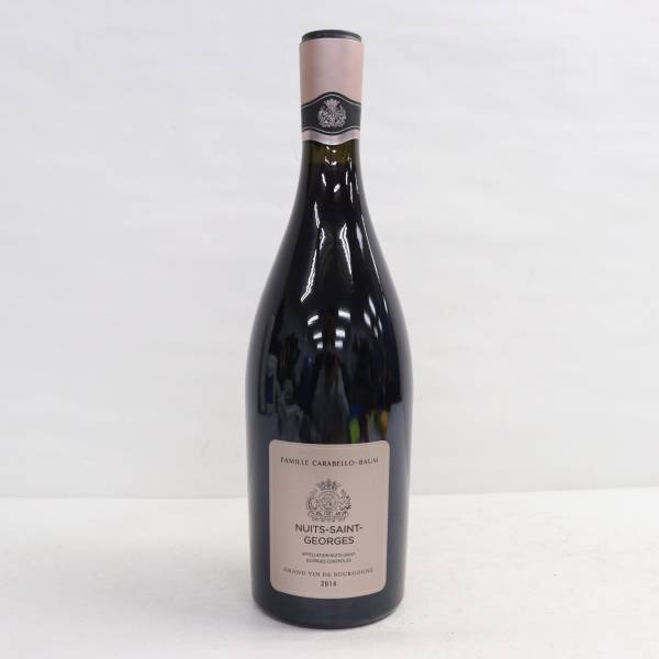 CHATEAU DE POMMARD（シャトー ド ポマール）ファミーユ カラベッロ バウム ニュイ サン ジョルジュ 2014 13.5％ 750ml L24D040001の画像1