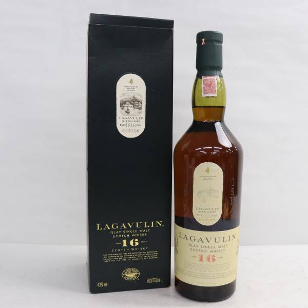 1円~ LAGAVULIN（ラガヴーリン）16年 43% 700ml S24D060023の画像1