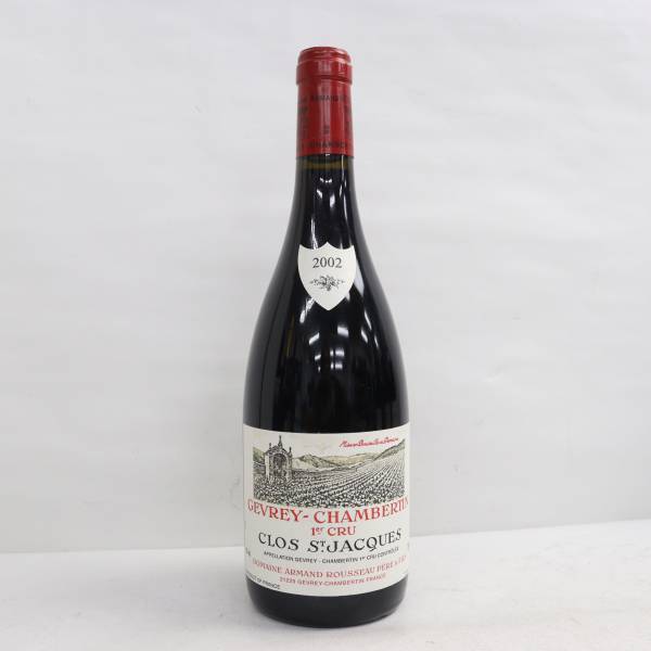 Armand Rousseau（アルマン ルソー）ジュヴレ シャンベルタン プルミエクリュ クロ サン ジャック 2002 13％ 750ml X24D110064の画像1