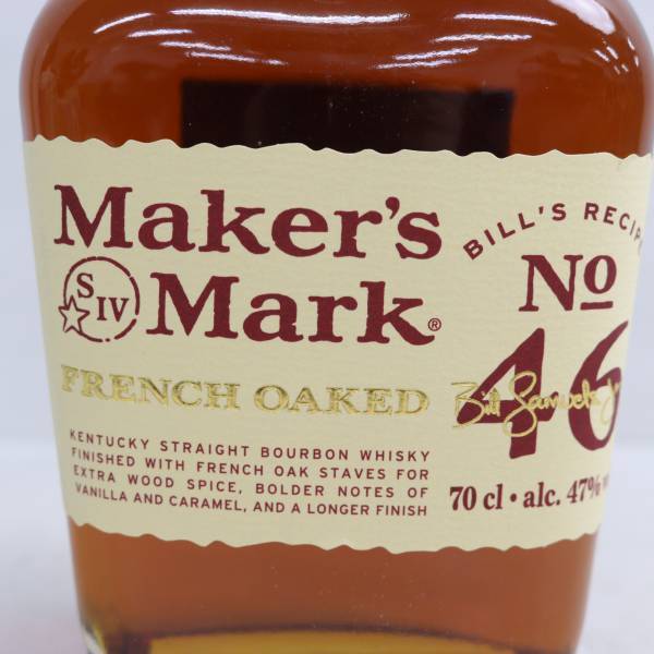 Maker’s Mark（メーカーズマーク）46 フレンチオーク 47％ 700ml X24D120083_画像2
