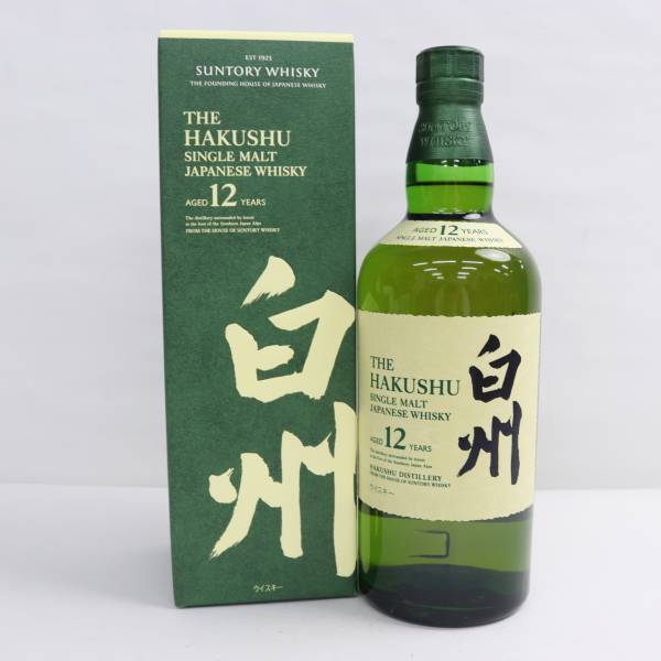 1円~SUNTORY（サントリー）白州 12年 43％ 700ml U24D070007の画像1