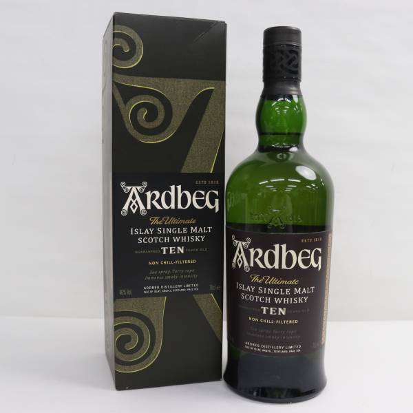 1円~ARDBEG（アードベッグ）10年 TEN 46％ 700ml Z24D050003_画像1